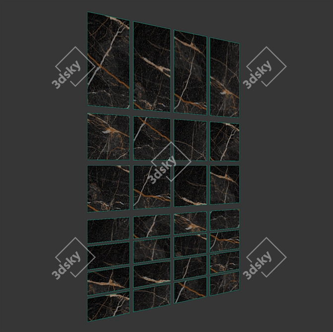 Versatile Porcelain Stoneware Tile 3D model image 4