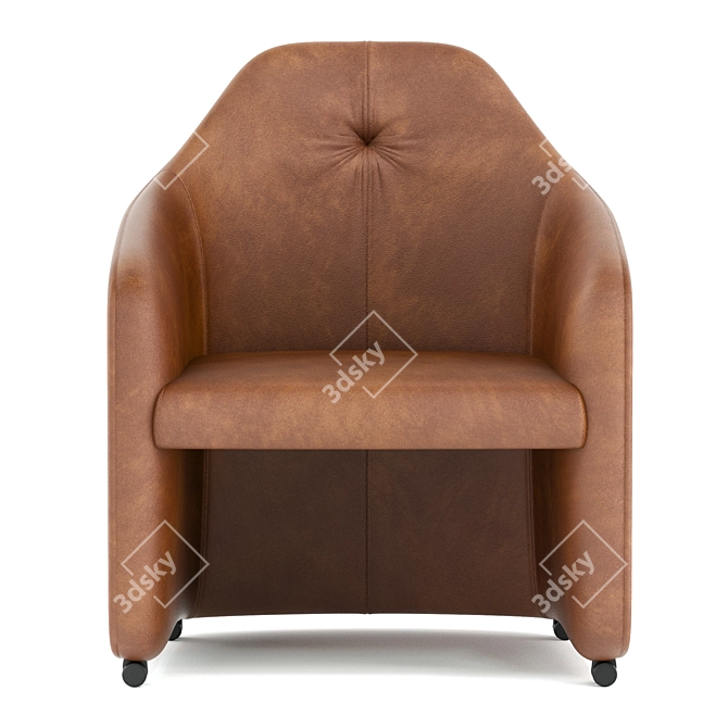 Elegant DS 279 Armchair 3D model image 2