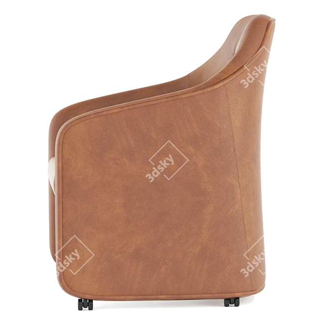 Elegant DS 279 Armchair 3D model image 4