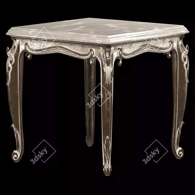 Elegance Unleashed: Kosovart Rococo 3D model image 3