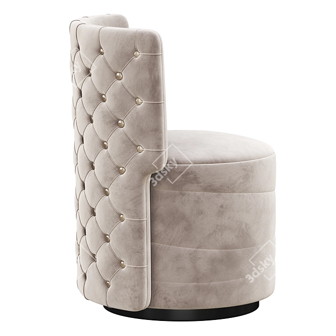 Modern Puf Armchair: Stylish Comfort for Every Space 3D model image 2