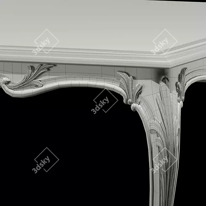 Elegant Roberto Giovannini Dining Set 3D model image 4