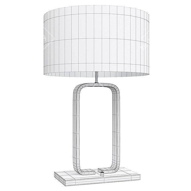 Modern USB Table Lamp: MEIR 3D model image 2