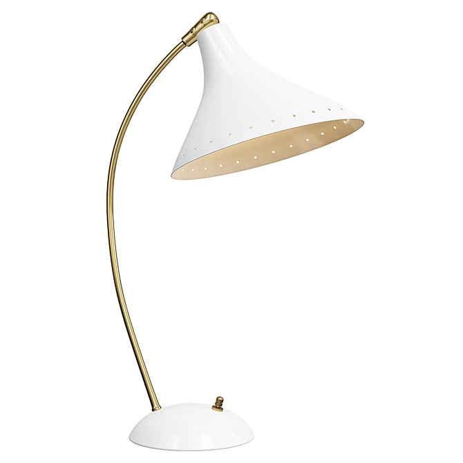 Sleek Lynwood Desk Light 3D model image 1