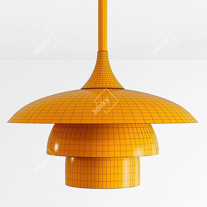 Modern Barron Pendant by Hudson Valley 3D model image 3