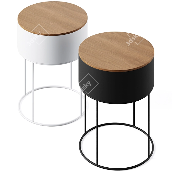 Modern Cosmo Coffee Table 3D model image 2