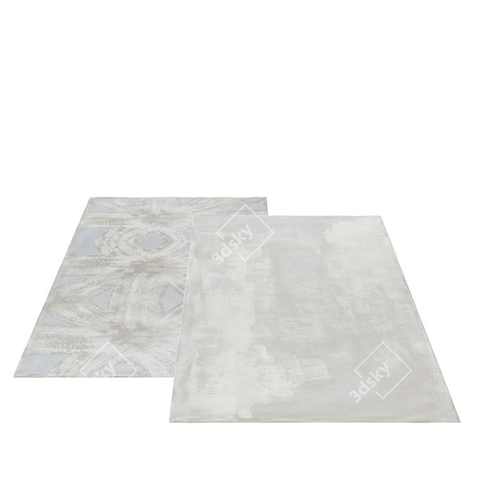 Silk Venetian Carpet Set 3D model image 2