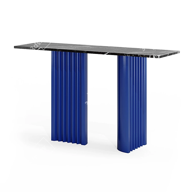 Victoria Wilmotte Zigzag Console 3D model image 5