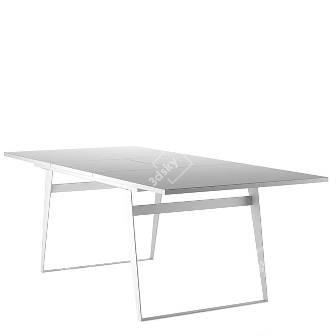 Guillermo Folding Dining Table 3D model image 3