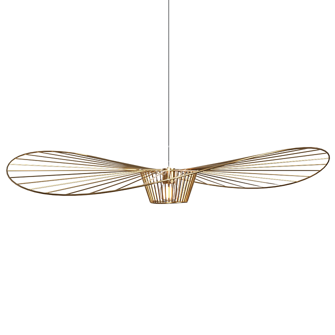 Elegant Vertigo Pendant Light 3D model image 2