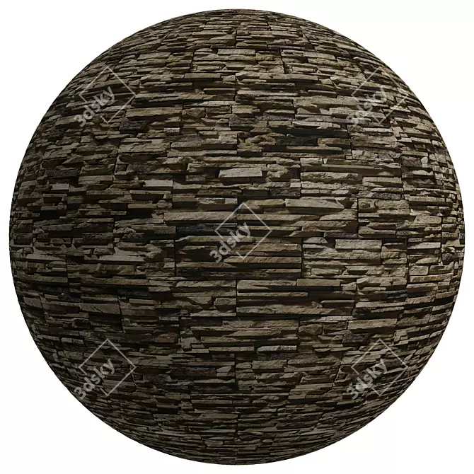 Vintage Stone Textures | PBR | High Quality 3D model image 3
