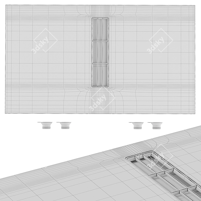 Gaggenau CV492100 | Induction Hob 3D model image 4