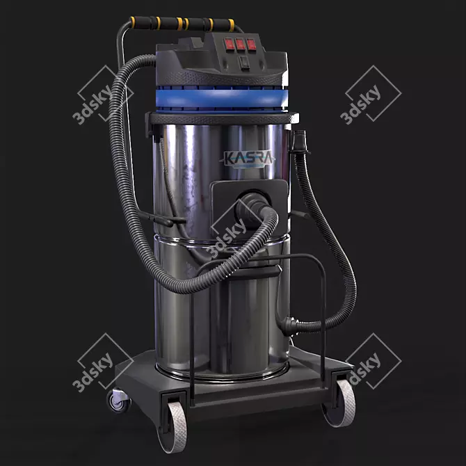 High-Performance Vacuum Cleaner 3D model image 1