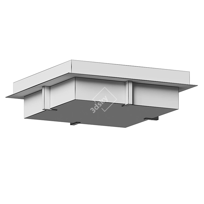 Modern Geometric LED Light: Sinclair 3D model image 3