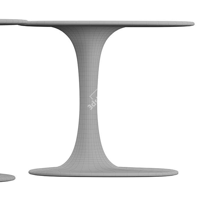 Minimalist Awa Tables 3D model image 4