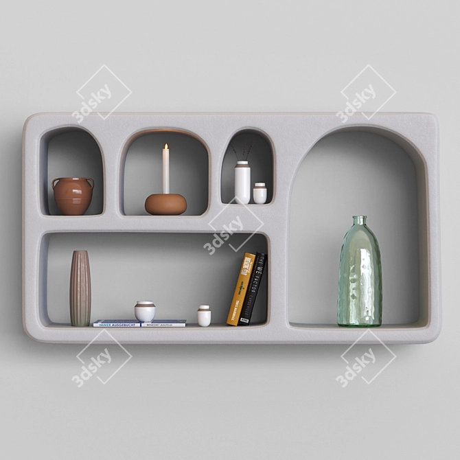 Isobel Wall Shelf - Stylish and Functional 3D model image 1