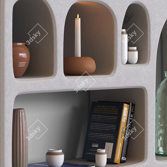 Isobel Wall Shelf - Stylish and Functional 3D model image 3