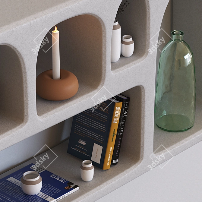 Isobel Wall Shelf - Stylish and Functional 3D model image 5