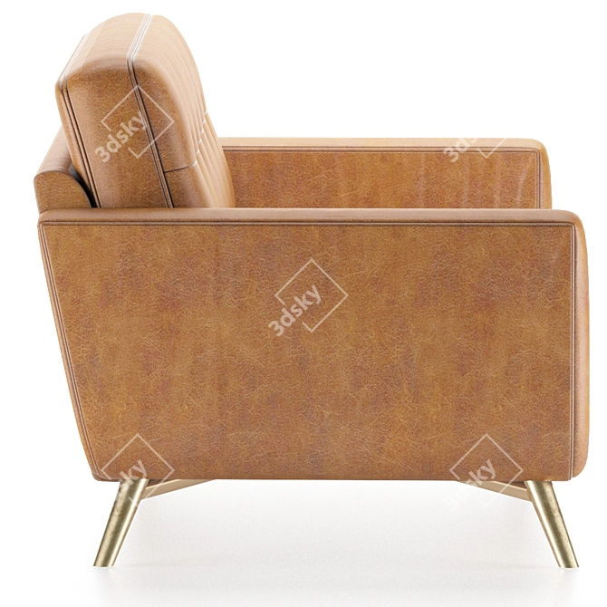 Modern Partners Barbican 2 Seater Sofa 3D model image 3