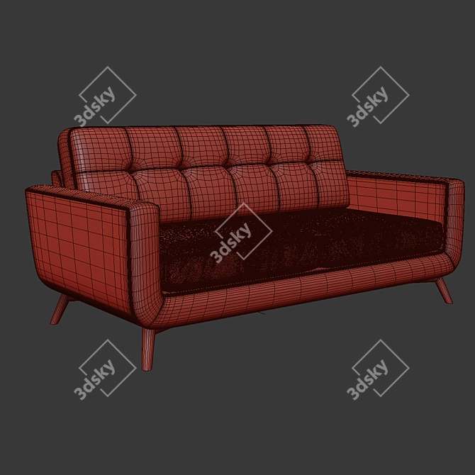 Modern Partners Barbican 2 Seater Sofa 3D model image 4