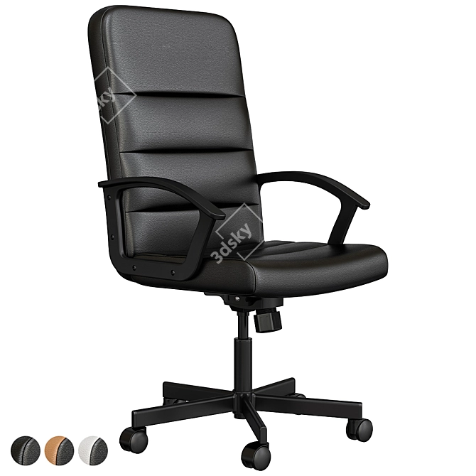 Modern Ergonomic Torkel Ikea Chair 3D model image 1