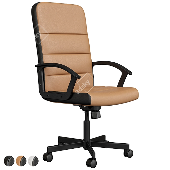 Modern Ergonomic Torkel Ikea Chair 3D model image 2