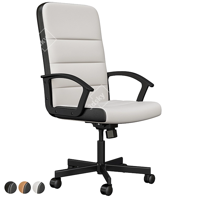 Modern Ergonomic Torkel Ikea Chair 3D model image 3