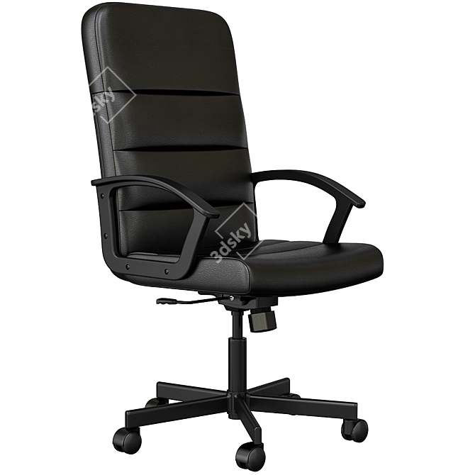 Modern Ergonomic Torkel Ikea Chair 3D model image 4