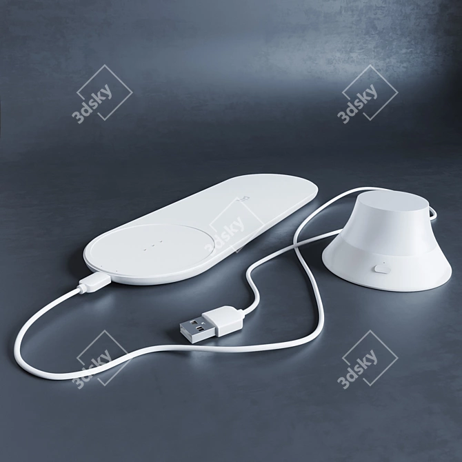 Xiaomi Yeelight Wireless Charger 3D model image 4