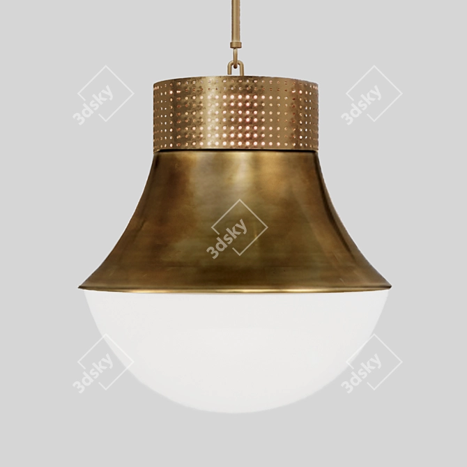 Precision Large Pendant: Elegant Lighting by Kelly Wearstler 3D model image 6