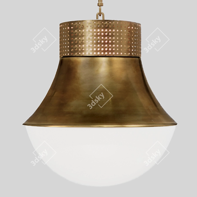 Precision Large Pendant: Elegant Lighting by Kelly Wearstler 3D model image 7