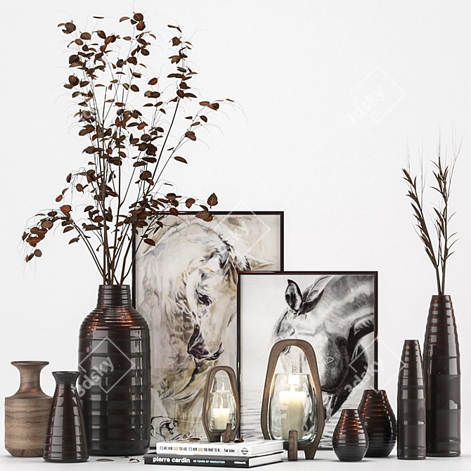 Versatile Decor Set 3D model image 1