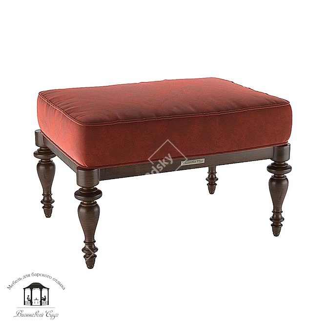 Albero Koloniale Puffer Ottoman 3D model image 1