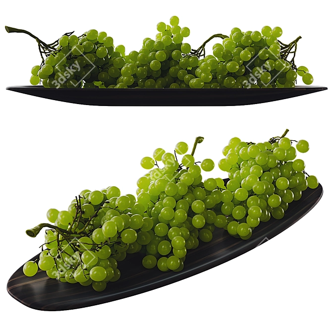 Green Grape 2015 - Millimeters Dimension 3D model image 1