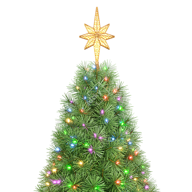 3D Christmas Tree Set 3D model image 6