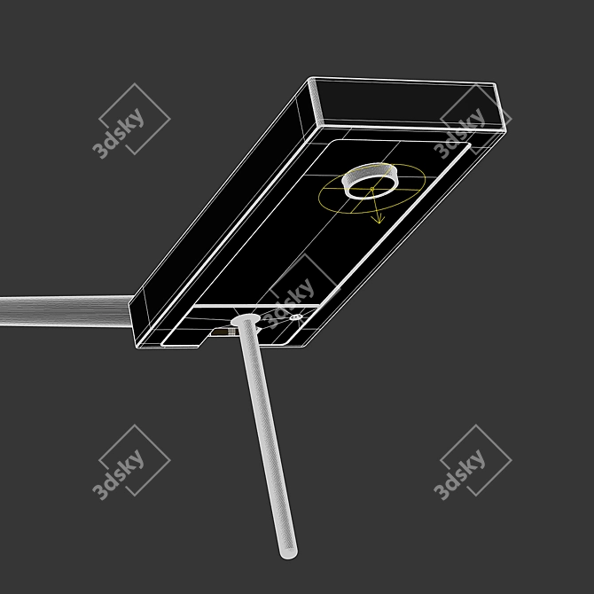 Title: Viabizzuno Roy Pendant Light 3D model image 9