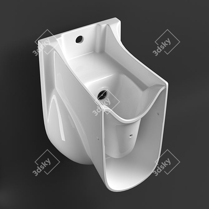 Sanita Luxe Art Bidet - Modern, Sleek, and Functional 3D model image 6