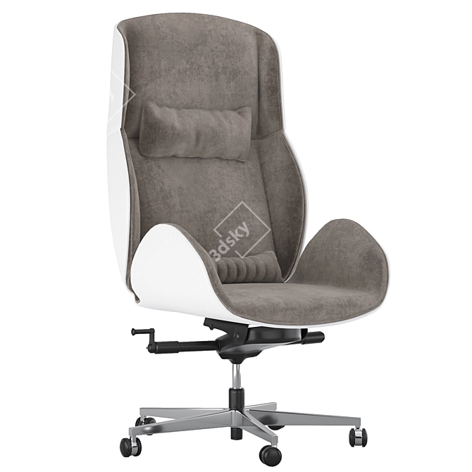 Luxter Vaghi Executive Armchair: Elevated Office Elegance 3D model image 12