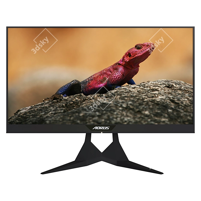 Aorus Falcon Gaming Monitor 3D model image 3