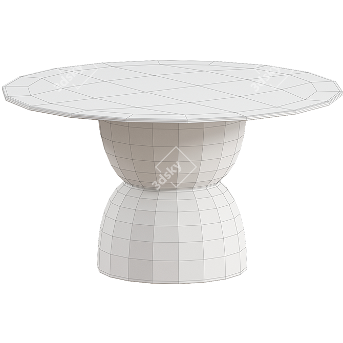 Polypropylene Hydro Grifit Table Top 3D model image 2