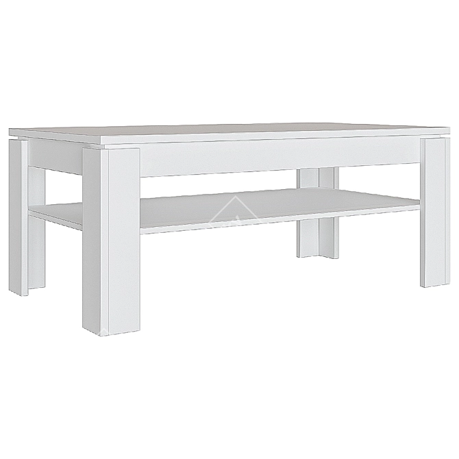 Minimalistic VEDDE Coffee Table 3D model image 2