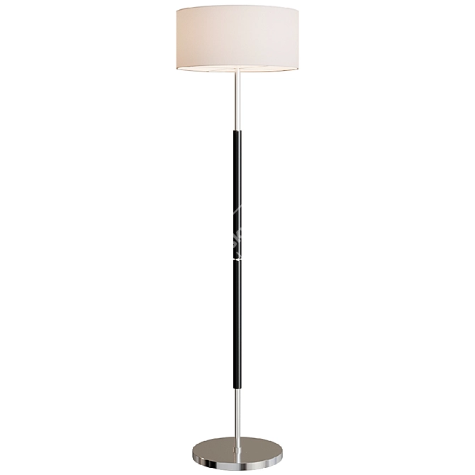 Blue Elephant Emmett Floor Lamp 3D model image 1