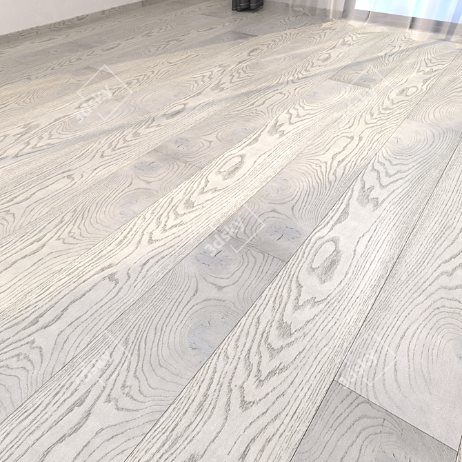TINTORETTO Parquet Floor: HD Textures, Multi-Mat 3D model image 1