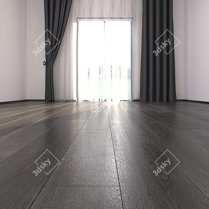 Veronese Parquet Floor: HD Textures for Stunning Interiors 3D model image 2