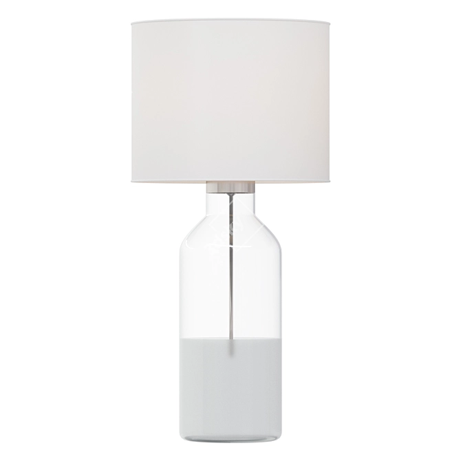 Elegant Kennet Table Lamp 3D model image 1