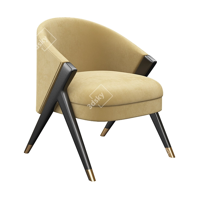 Sleek Chair Design by Wjj 3D model image 2