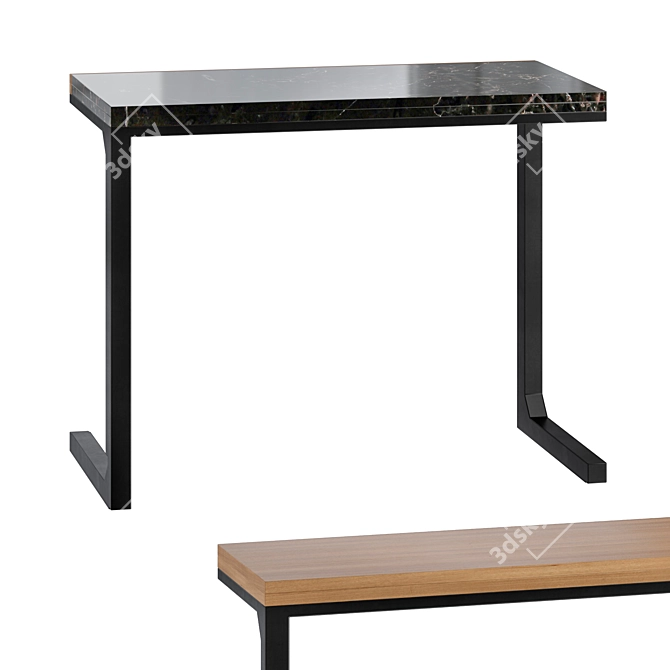 Elegant 2L Console | Consilio Design 3D model image 1