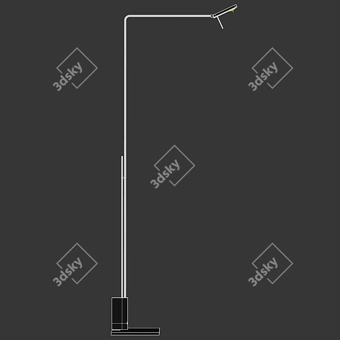 Viabizzuno Roy Floor Lamp 3D model image 4