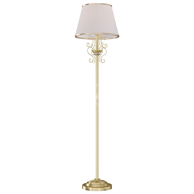 Floor Lamp Driana  Elegant Bronze Abode 3D model image 1