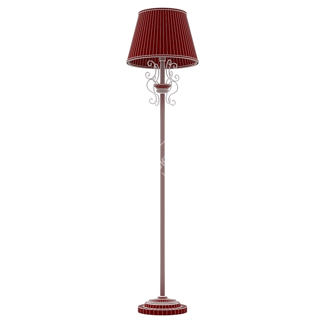 Floor Lamp Driana  Elegant Bronze Abode 3D model image 2